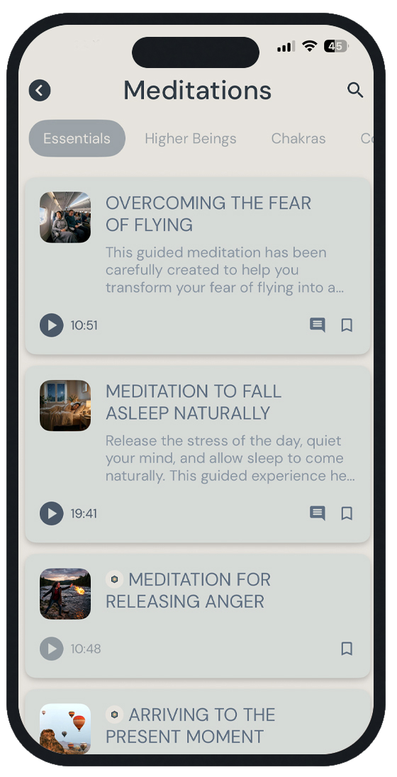 Now meditation library